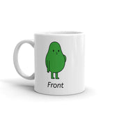 Cute Avocado Front and Back Coffee Tea Cup Mug, Mugs, $ 17.50, A Moment Of Now™
